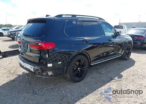 2021 BMW X7 xDrive40I из США, поврежденный, VIN 5UXCW2C00M9E73483